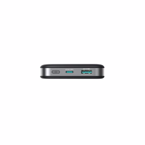 Joyroom JR-PBM12 Power Bank 10000mAh 22.5W MagSafe yhteensopiva, 15W langaton lataus, rengasalustalla - musta