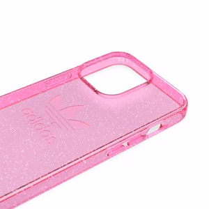 Adidas OR Suojaava kirkas kotelo Glitter iPhone 13 Pro / iPhone 13 - vaaleanpunainen