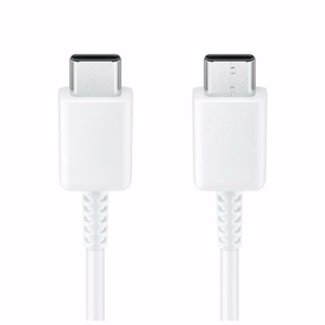 Samsung EP-DA705BWE USB-C – USB-C Kaapeli 25W 3A 1,0 m, valkoinen