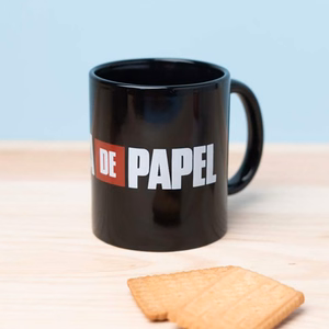 La Casa De Papel Logo -keramiikkamuki lahjapakkauksessa, 330 ml