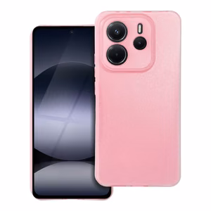 Suojakuori Xiaomi Redmi Note 14 4G:lle (GLOBAL - 164,84mm x 78,15mm x 8,16mm) kirkas suojakuori 2 mm Blink vaaleanpunainen