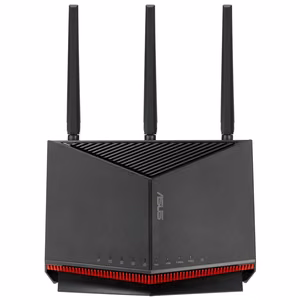 ASUS RT-BE86U Wireless Router 6800 Mbps Mesh Wi-Fi 7 USB 2.0 3x2.5GbE 2 LAN/WAN 4 Antennas