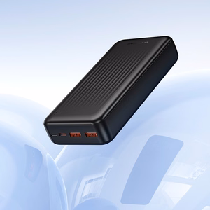 Borofone Power Bank 20000mAh BJ80A Clever - 2xUSB + Type C - QC 3.0 22,5W + PD 20W black