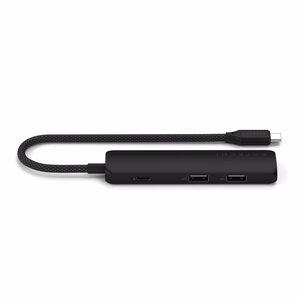 SATECHI adapter HUB 4in1 Type C ST-P4SK black