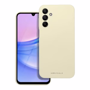 ROAR Suojakuori CLOUD SKIN Samsung A15 4G / A15 5G:lle vaaleankeltainen