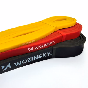 Wozinsky WGO-3 lateksiset vastuskuminauhat - 3 kpl