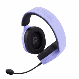 Trust GXT 491P FAYZO kuulokkeet langallinen ja langaton päähihna pelit USB Type-A Bluetooth musta, violetti