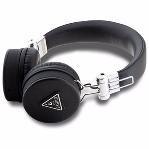 Guess Bluetooth ENC GUBH70PGTSPSK on-ear kuulokkeet musta/musta uurrettu Classic Round Shape