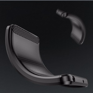 Carbon Suojakuori Samsung Galaxy S25 Edge:lle - musta