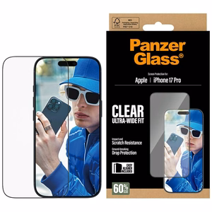 PanzerGlass Ultra-Wide Fit EasyAligner Tempered Glass iPhone 17 Pro