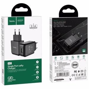 Puhelinlaturi Hoco USB A 2A 10W N2 musta