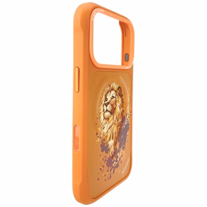 Nimmy Lew MagSafe suojakuori iPhone 17 Pro:lle - oranssi