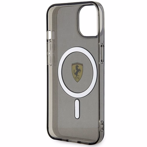 Ferrari FEHMP14MURKK iPhone 14 Plus 6.7" musta/musta hardcase Translucent Magsafe