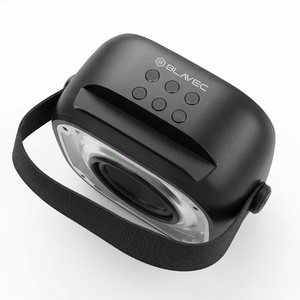 Blavec kannettava Bluetooth-kaiutin WS-08 Karaoke Idol - 8 W kahdella mikrofonilla (WS08-2MB) musta