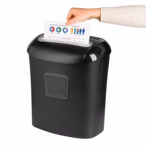 REBEL document, card and CD shredder with 21 L bin