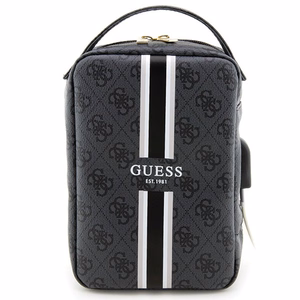 Guess laukku GUHBP4RPSK organizer musta 4G Printed Stripes