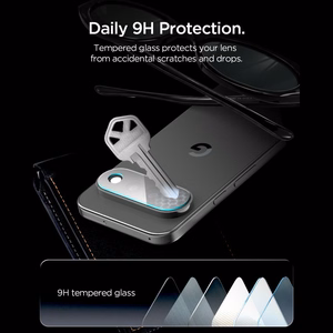 Spigen Optik Pro HD 2 kpl karkaistuja kameran linssinsuojuksia mallille Google Pixel 11 Pro