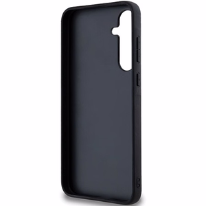 Karl Lagerfeld Fixed Glitter Ikonik Logo Metal Pin Suojakuori Samsung Galaxy A55:lle - musta