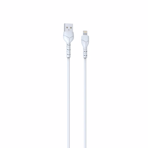 Devia Kintone V2 EC406 -kaapeli USB - Lightning 1,0 m 2,1A valkoinen 30 kpl pakkaus