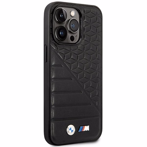 BMW Bi Pattern Suojakuori iPhone 14 Pro 6.1":lle - musta