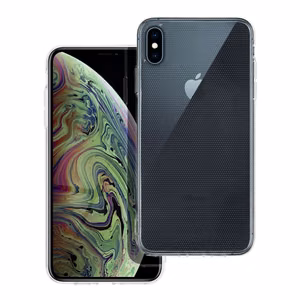 Läpinäkyvä Suojakuori iPhone XS MAX:lle 2 mm