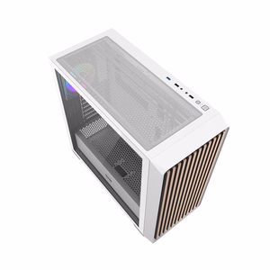 Darkflash DS900WD ATX -tietokonekotelo (valkoinen) + 4 tuuletinta