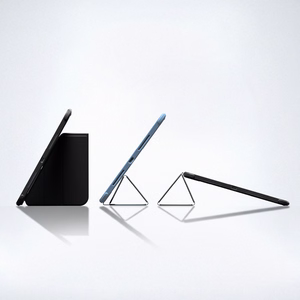 AmazingThing Titan Pro -suojakuori iPad A16 11" -mallille 720° kääntyvällä telineellä ja kynätelineellä, musta