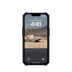 UAG Monarch Suojakuori iPhone 14 Plus:lle - musta kevlar