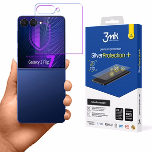 Samsung Galaxy Z Flip 7 – 3mk SilverProtection+ puhelimen näytönsuoja