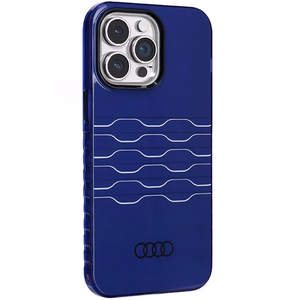 Audi IML MagSafe suojakuori iPhone 14 Pro Max:lle - sininen