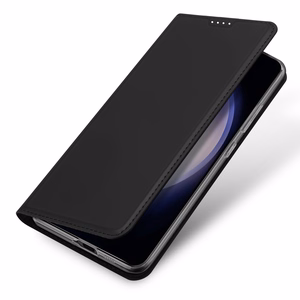 Dux Ducis Skin Pro kotelo Samsung S24+ läpällä - musta