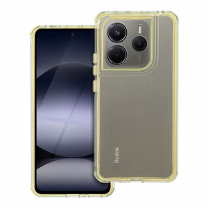 Suojakuori Xiaomi Redmi Note 14 5G:lle Matrix Clear keltainen