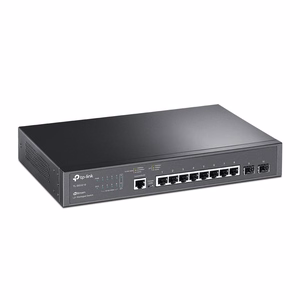 TP-Link JetStream 8-porttinen Gigabit L2+ -hallittava kytkin 2 SFP-paikalla