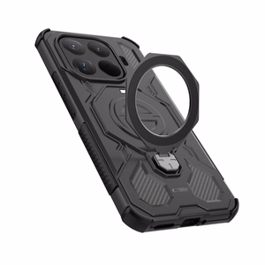 Tech-Protect TacticStand MagSafe Suojakuori Xiaomi 15T Pro:lle - Musta