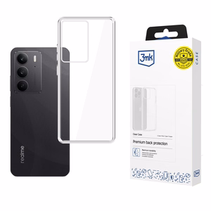 3mk Clear Suojakuori Realme C75:lle - läpinäkyvä