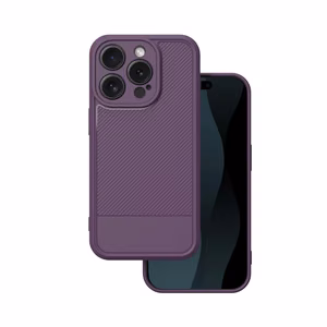 Simple Carbon suojakuori iPhone 15 Pro 6,1' violetti