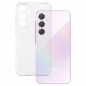 Ultra Clear 1mm Suojakuori Samsung Galaxy A35 5G:lle - läpinäkyvä