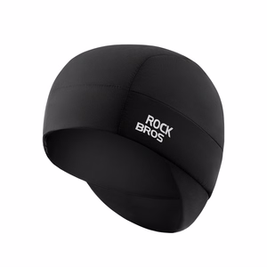 Rockbros M015 Winter Reversible Cycling Cap Size 54-61 cm - Black