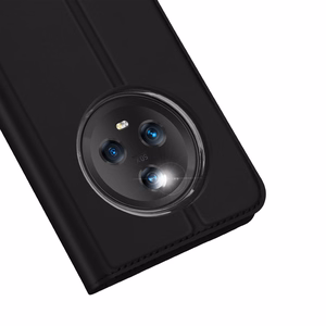 Dux Ducis Skin Pro case for Honor Magic5 flip cover card wallet stand black