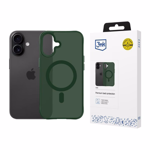 3mk Smoke MagCase iPhone 17:lle vihreä-puoliläpinäkyvä