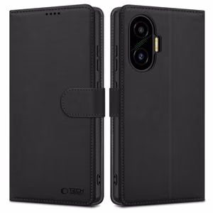 Tech-Protect lompakkokuori Xiaomi Poco F7 5G:lle - musta