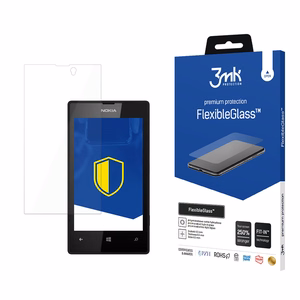 Nokia Lumia 520 – 3mk FlexibleGlass puhelimen näytönsuoja