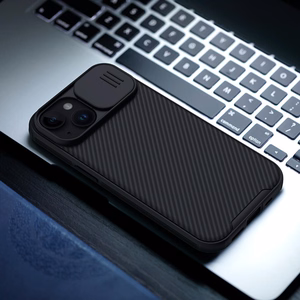 Nillkin CamShield Pro PC+TPU Case for Iphone 15 Plus black