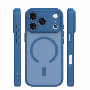 Mag Matt Suojakuori iPhone 17 Pro 6,3" tummansininen kamerasuoja