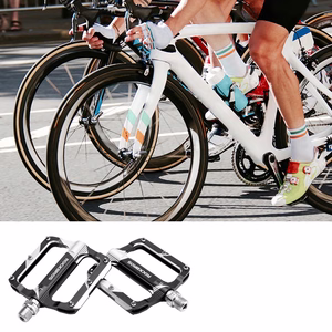 Rockbros K306-BK alumiiniset MTB-polkupyörän polkimet – mustat
