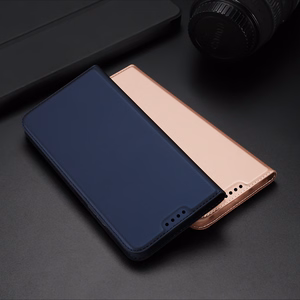 DUX DUCIS Skin Pro -lompakkosuojakuori Redmi 12C:lle sininen