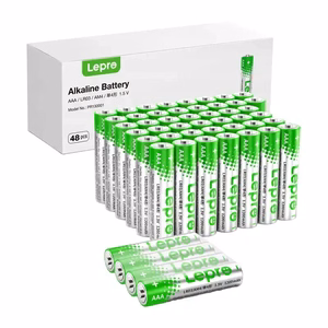 LEPRO 130001-48 AAA R3 alkaliparistot, 48 kpl pakkaus