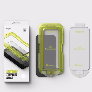 Ringke Easy Slide 2-pack Karkaistu Lasi iPhone 17 Air:lle - Musta