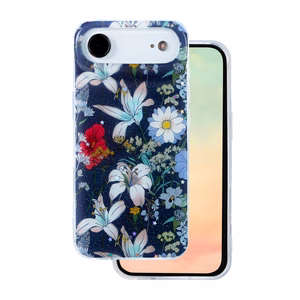 Glow Glam -suojakuori iPhone 17 Air 6,6' sininen