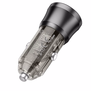 Autolaturi Borofone BZ25 38W USB-C/USB-A Musta